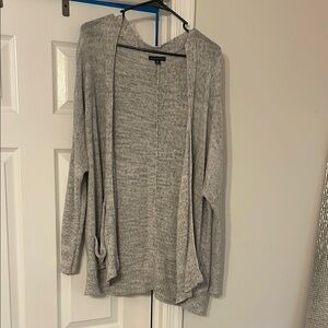 American Eagle Outfitters Gray Cardigan Sweater